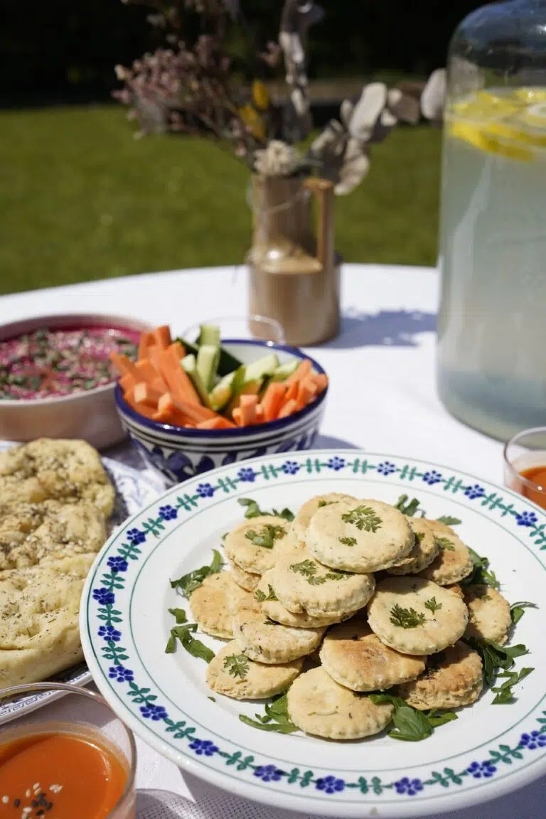 Sablés vegan aux herbes fraîches